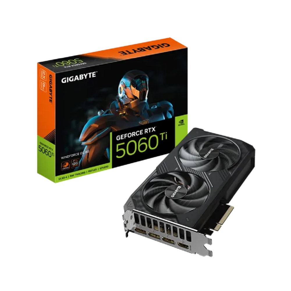 Imagen de GIGABYTE GV-N506TWF2OC-8GD 5060TI WINDFORCE OC 8G