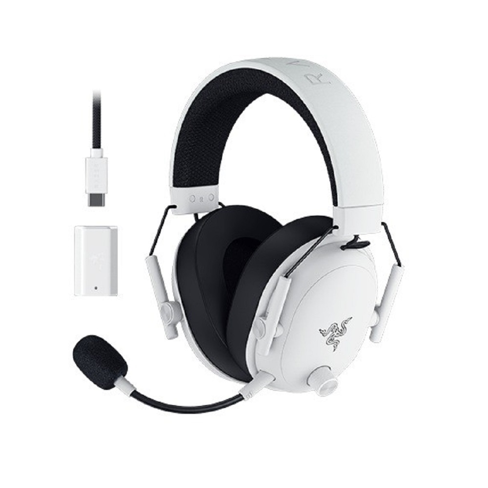 Imagen de RAZER VINCHA BLACKSHARK V3 WH RZ04-05410400