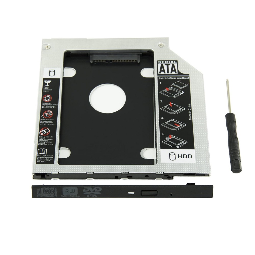 HIGHFINE CADDY BANDEJA UNIVERSAL SATA SSD HDD HP/DELL/LENOVO