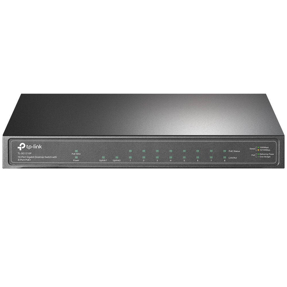 Imagen de TP-LINK SWITCH TL-SG1210P POE