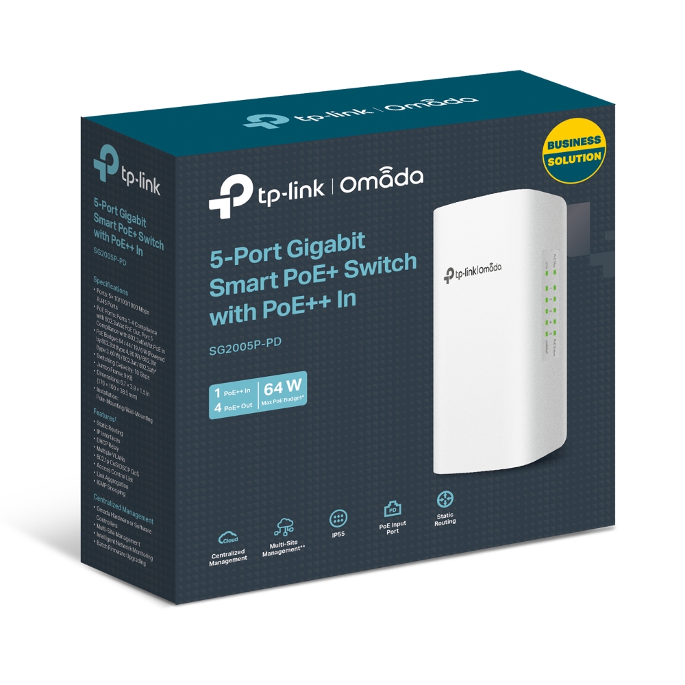 Imagen de TP-LINK SWITCH TL-SG2005P-PD