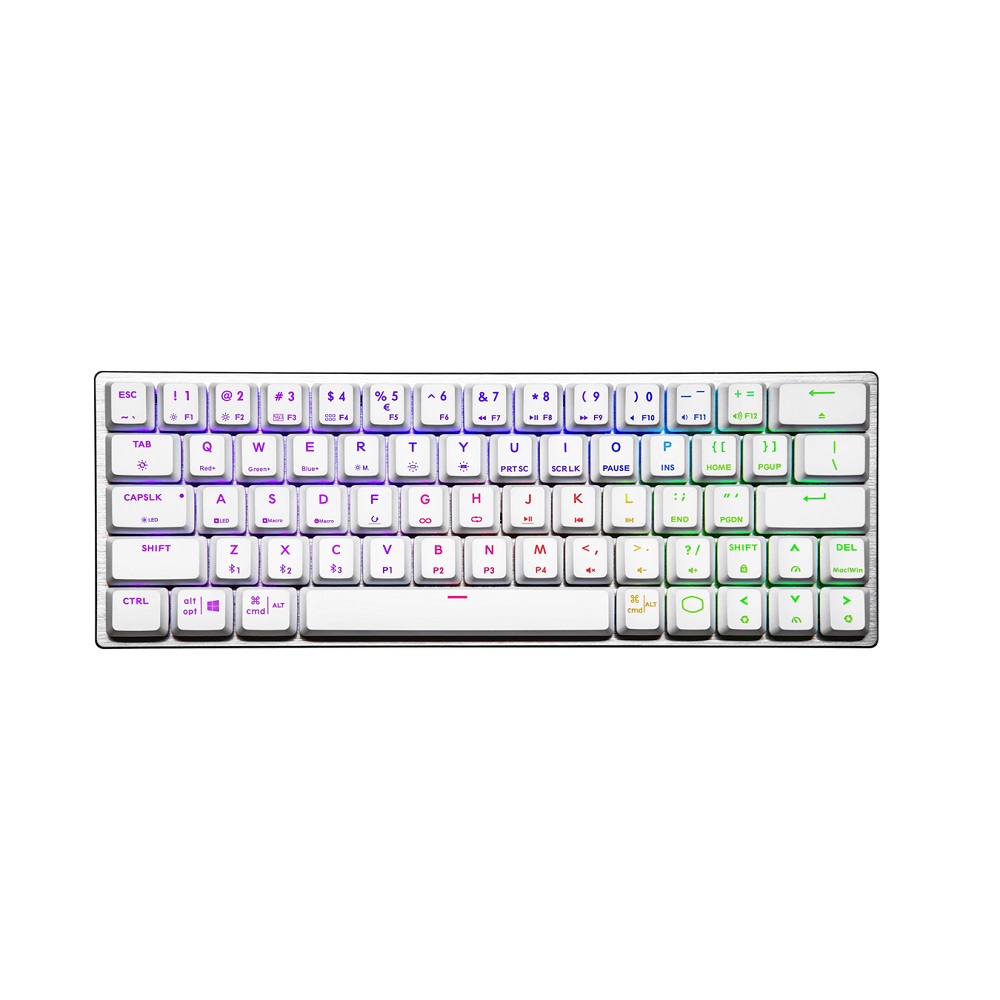 Imagen de COOLER MASTER TECLADO SK622 WHITE SWITCH RED SKTR1-US