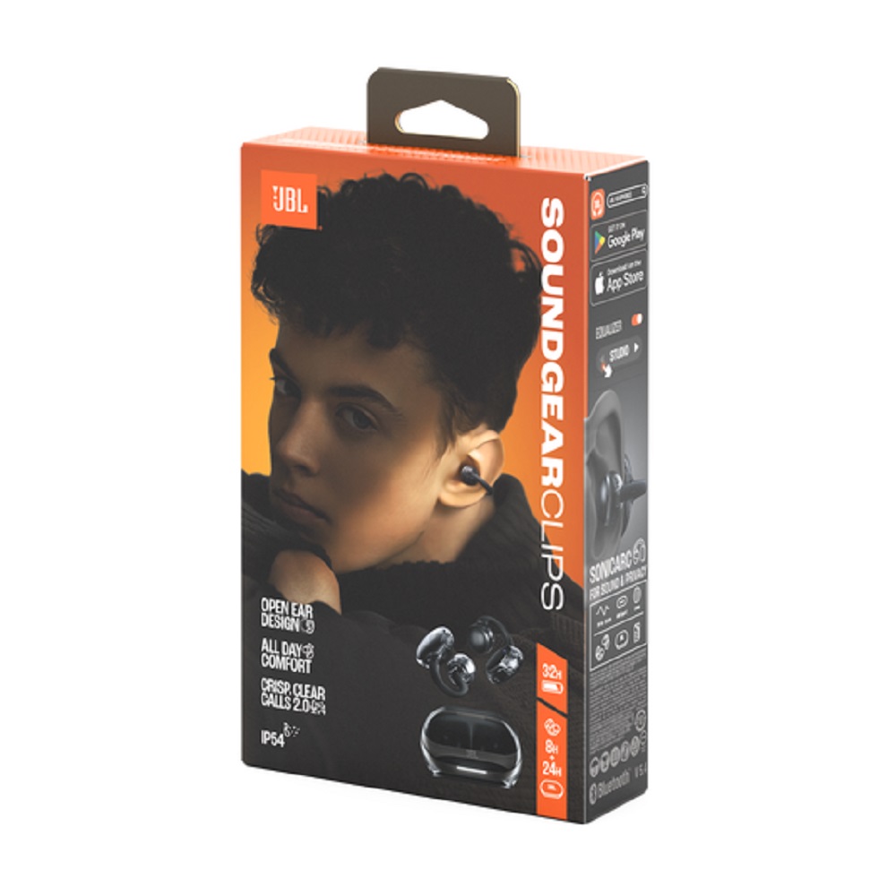 JBL AURICULAR SOUNDGEARCLIPS BLACK