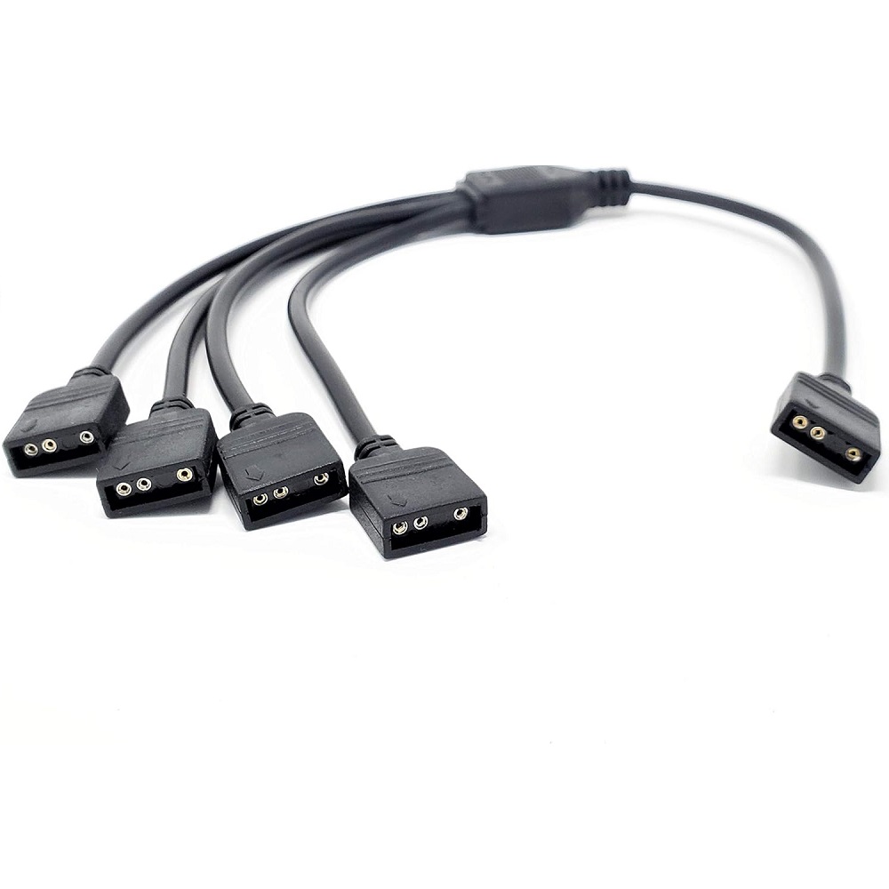 GENERICO SPLITTER ARGB SYNC 12V 4PIN /5V 3PIN ARGB