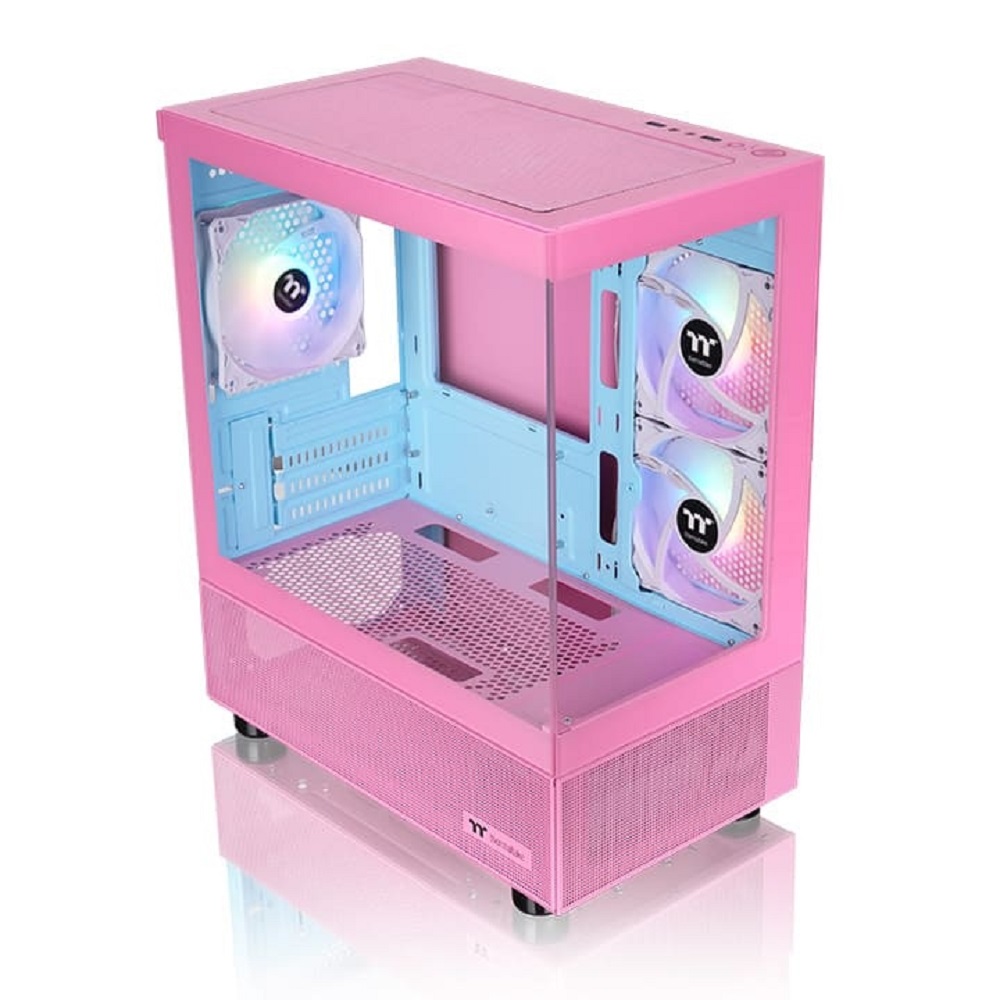 Imagen de THERMALTAKE GABINETE VIEW 170 TG ARGB BUBBLE PINK CA-1Z4-00M