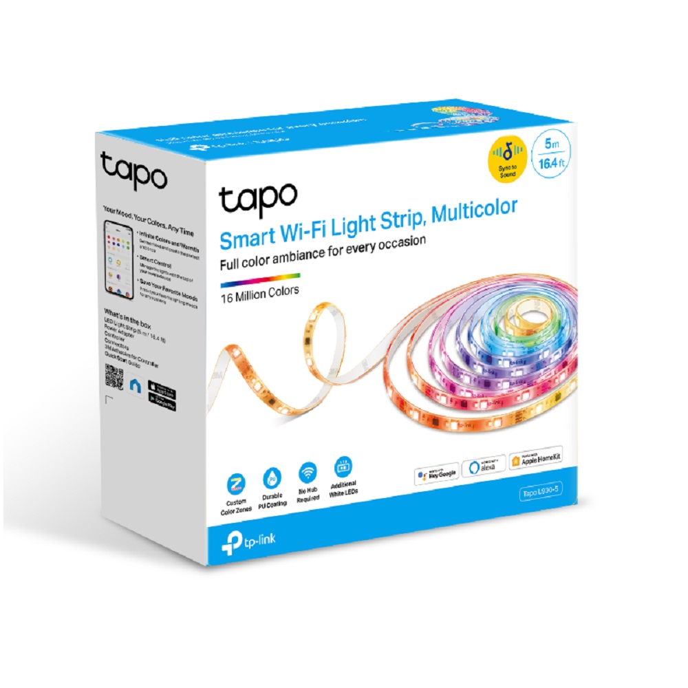Imagen de TP-LINK TAPO TIRA LED L930-5 WIFI RGM 5M