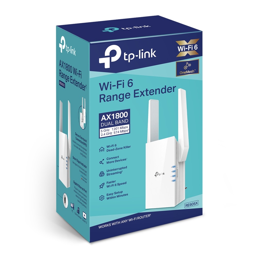 Imagen de TP-LINK RANGE EXTENDER RE605X