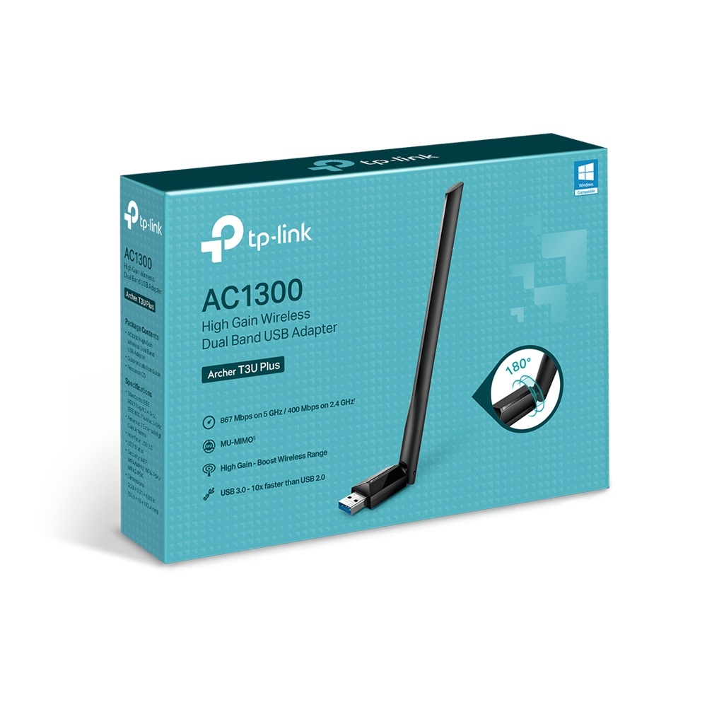 Imagen de TP-LINK TARJ INALAMBRICAS USB ARCHER T3U PLUS