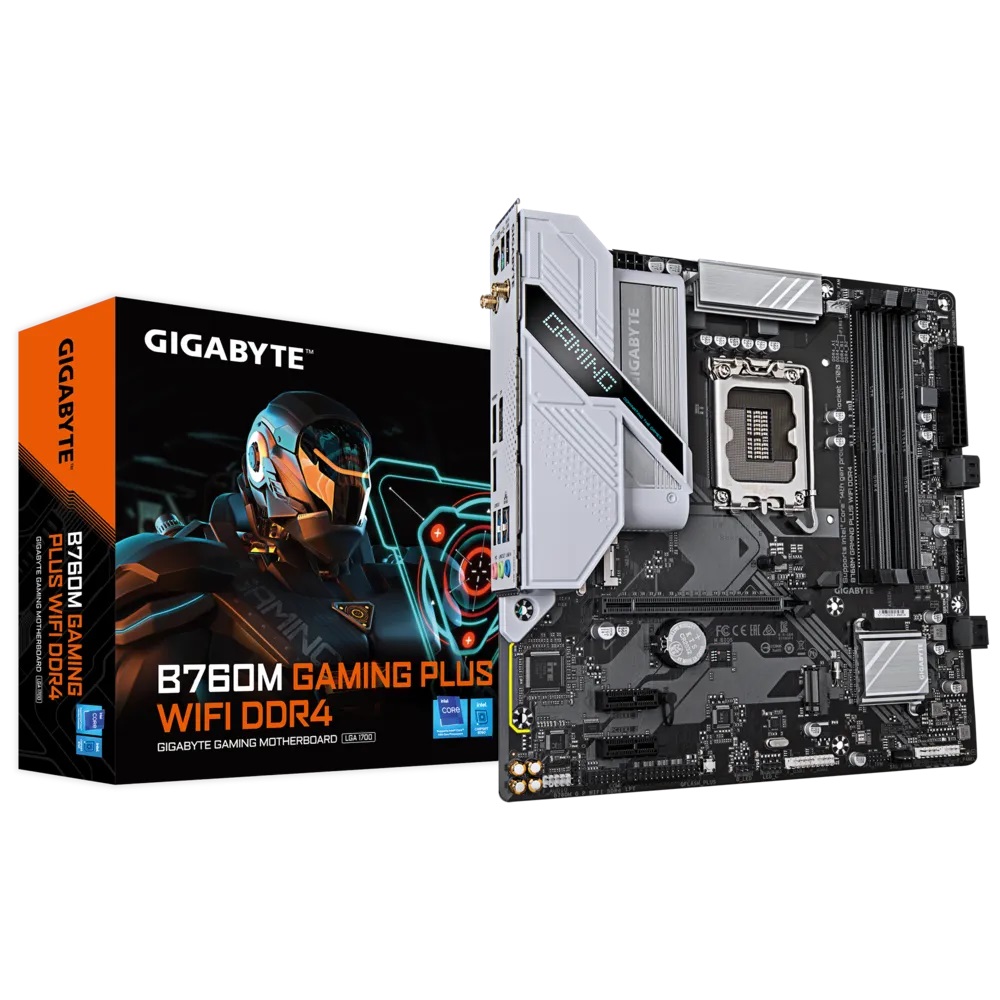 GIGABYTE PLACA B760M GAMING PLUS WIFI DDR4