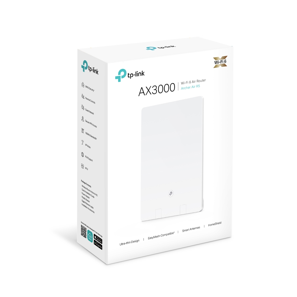 TP-LINK ROUTER ARCHER AIR R5 DUAL BAND AX3000