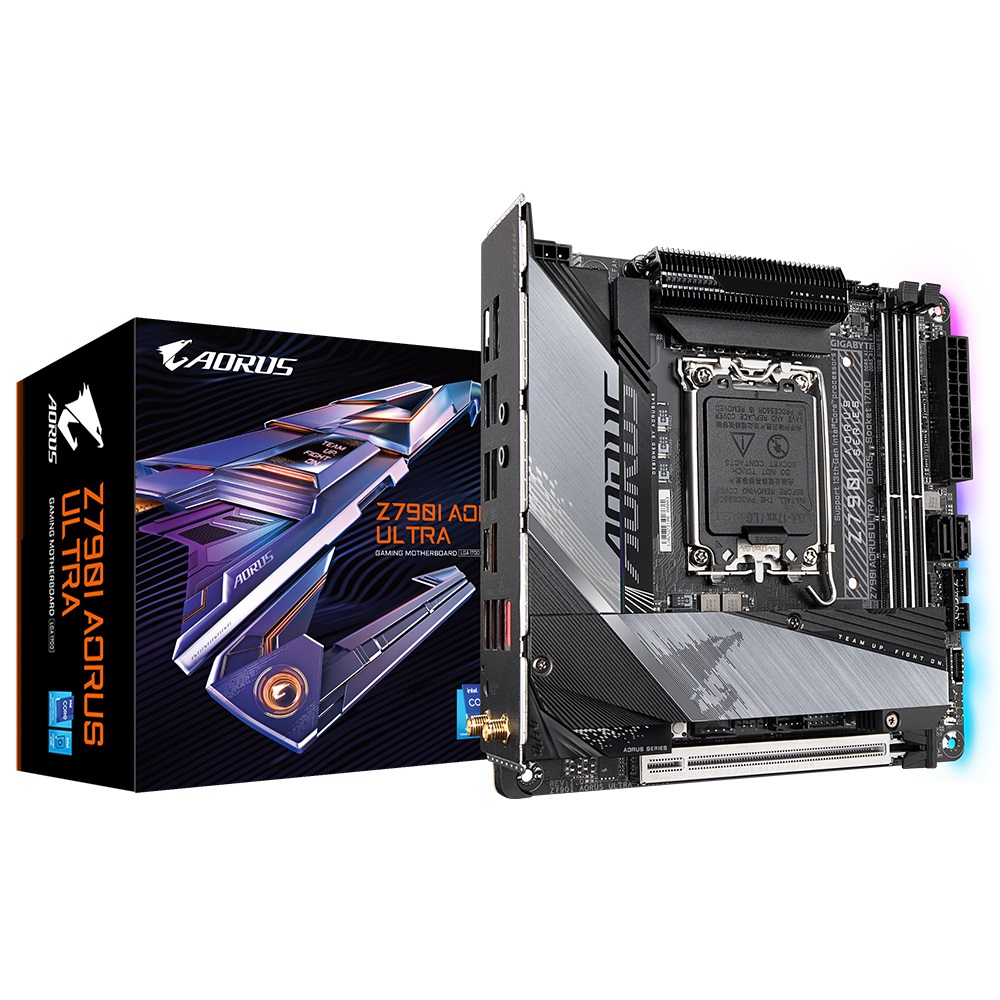 Imagen de GIGABYTE PLACA AORUS ULTRA Z790I MINI ITX