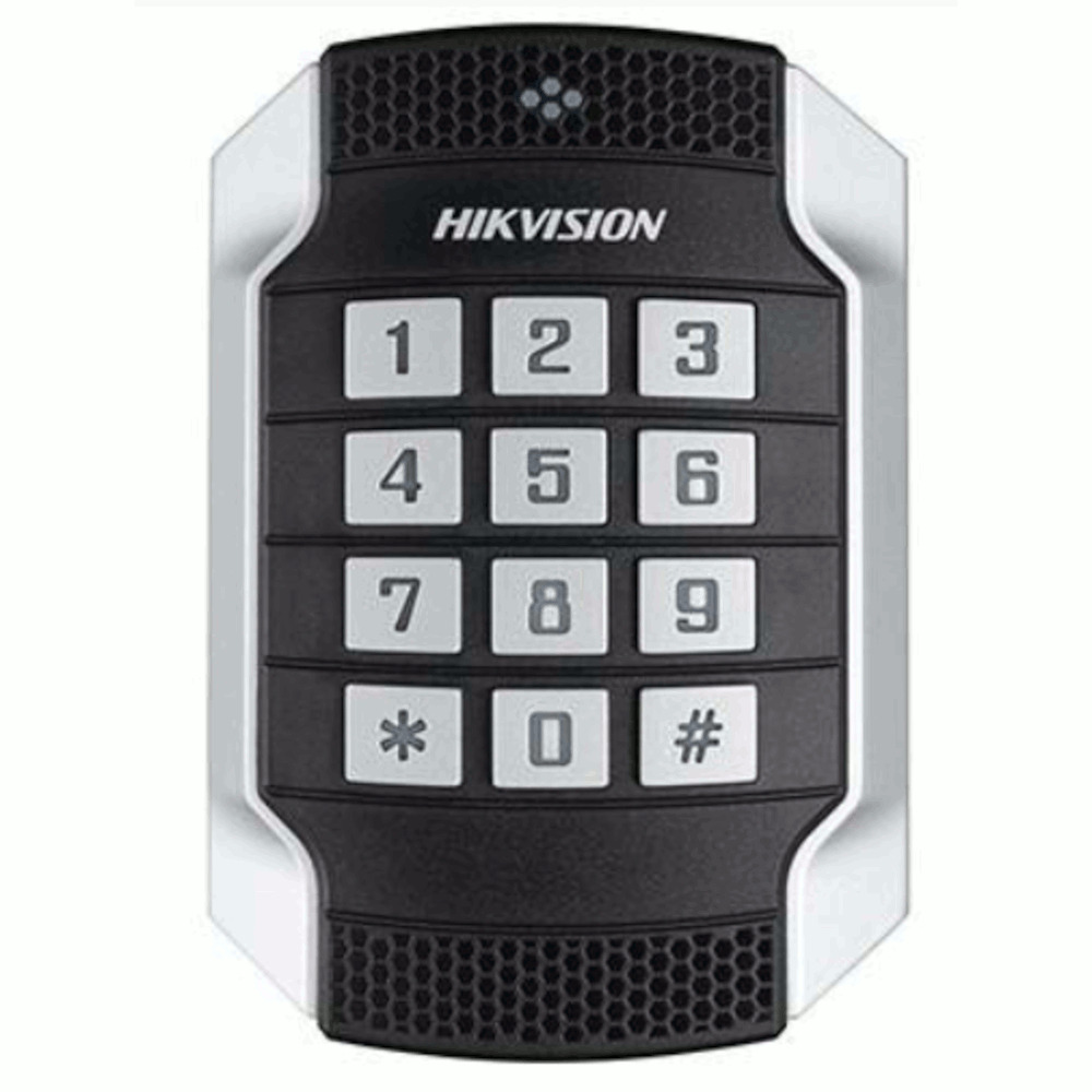 Hikvision Terminal de control de acceso con teclado numérico DS-K1104MK
