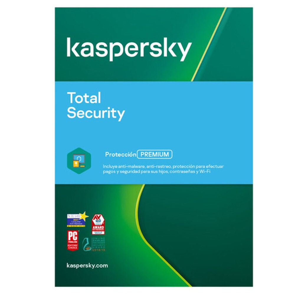 Kaspersky Total Security Descarga 1 dispositivo -1 ao