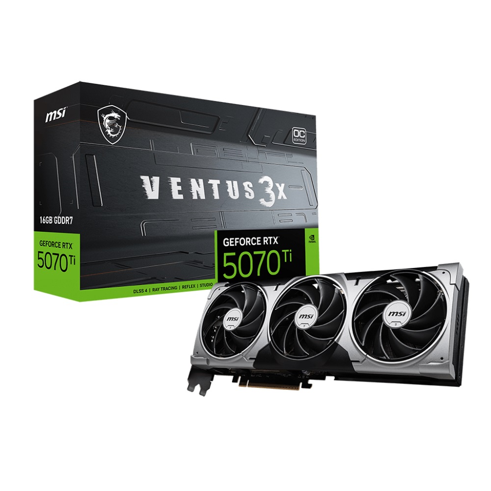 MSI GEFORCE RTX 5070TI 16G VENTUS 3X OC