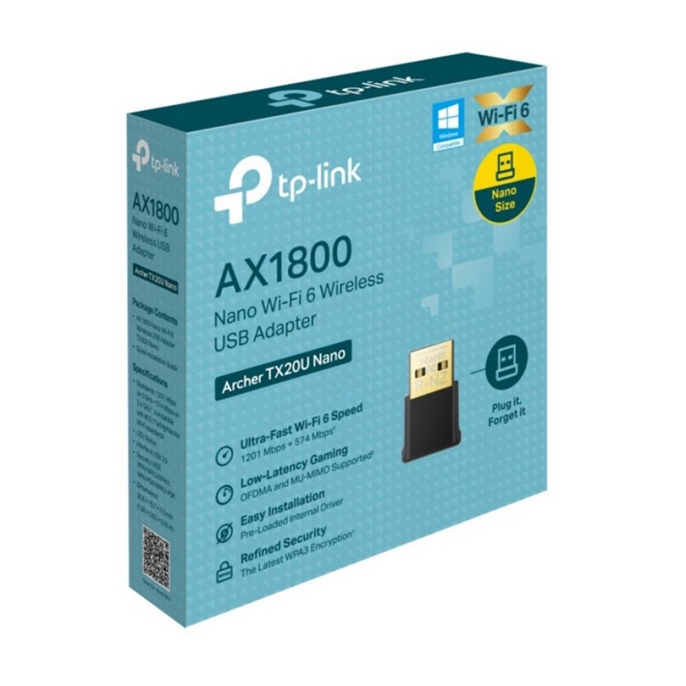 Imagen de TP-LINK TARJETA DE RED TX20U NANO