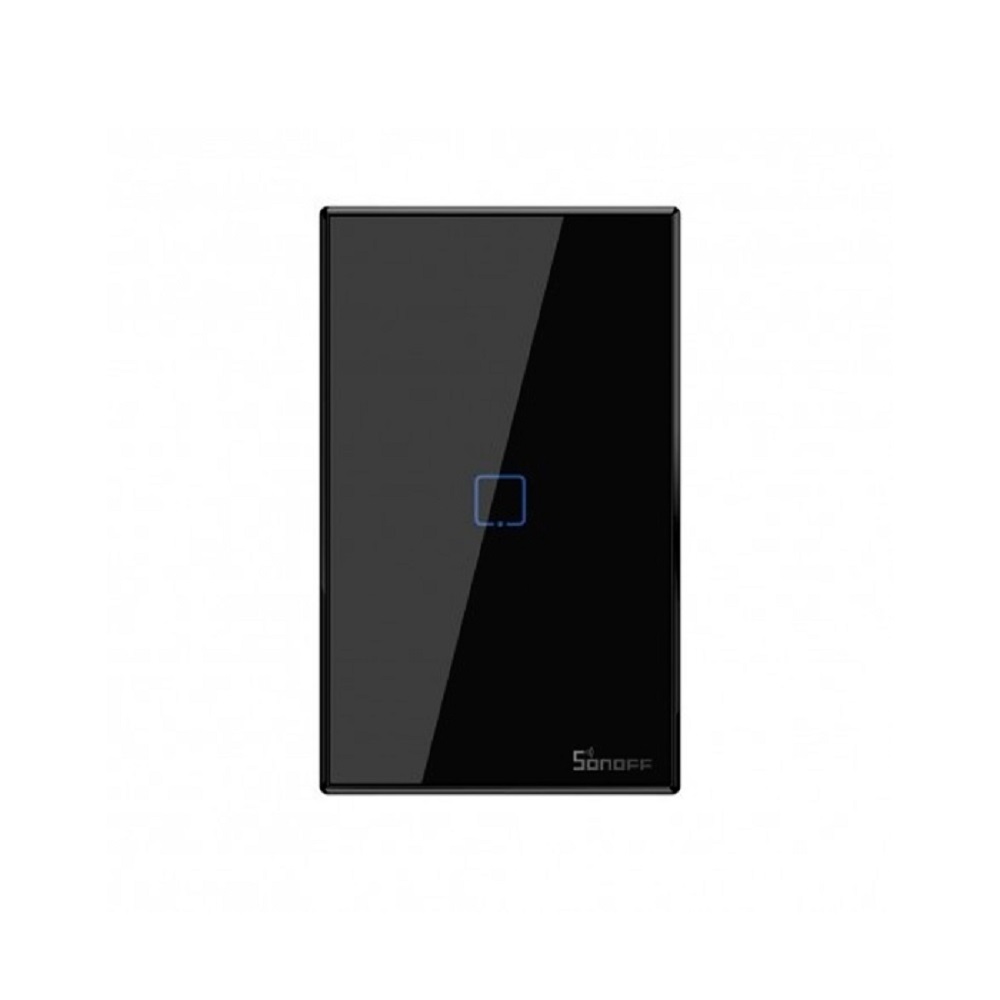 Imagen de SONOFF SMART SWITCH T3US1C-TX BLACK IM190314039 1 PULSADOR