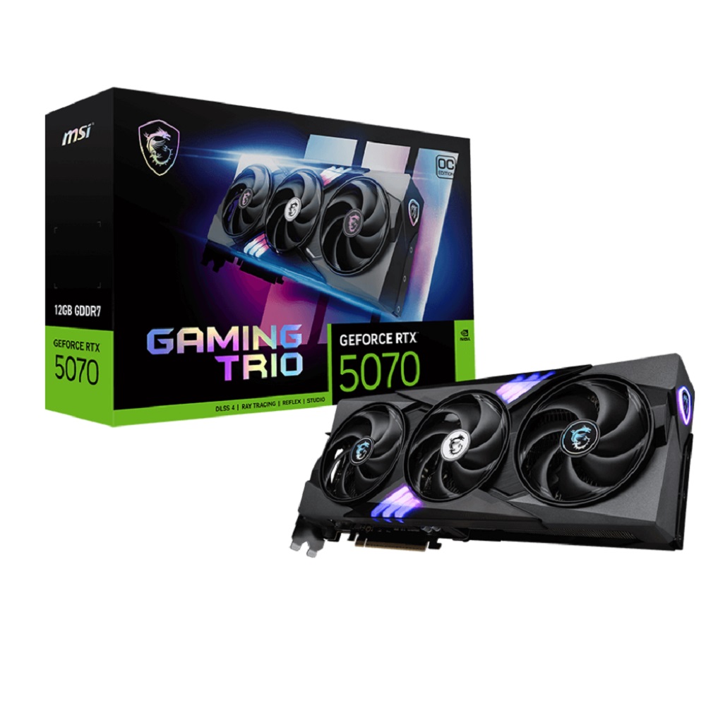 MSI GEFORCE RTX5070 12G GAMING TRIO OC