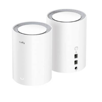 CUDY MESH AX3000 2PK WHITE M3000