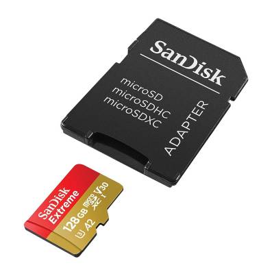 SANDISK EXTREME MICRO SD 128GB  SDSQXAA-128G-GN6AA