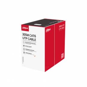 DAHUA BOBINA UTP INTERIOR CAT6 305MTS  DH-PFM922I-6UN-C V2 W