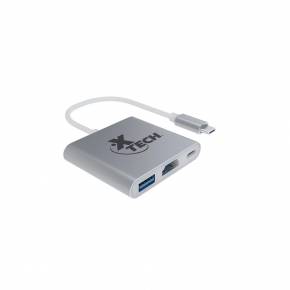 XTECH ADAPTADOR MULTIPUERTO USB TYP C XTC-565