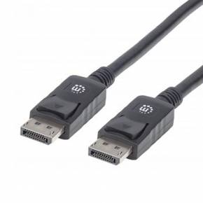 MANHATTAN CABLE DISPLAYPORT M/M 1MTS 4K