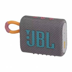 JBL PARLANTE GO3 BLUETOOTH GRIS/CELESTE