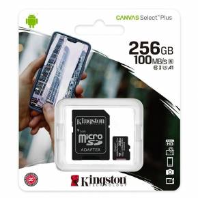 KINGSTON MICRO SD CANVAS SDCS2/256GB