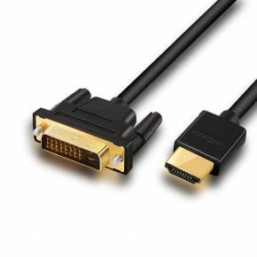 MANHATTAN CABLE HDMI A DVI-D 24+1 M/M 3.0MTS