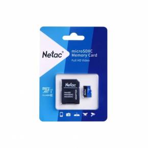 NETAC MICRO SD 16GB U1/C10 P500 CON ADAPTADOR(NT02P500STN-01