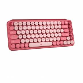 LOGITECH TECLADO POP HB ROSE INGLES  920-010709