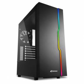 SHARKOON GABINETE SLIDER RGB BLACK ATX