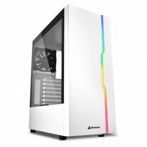 SHARKOON GABINETE SLIDER RGB WHITE ATX