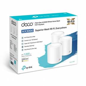 TP-LINK ACCESS POINT DECO X60 AX3000 (PACK 3)