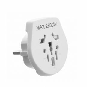 CONATEL ADAPTADOR UNIVERSAL SCHUKO  BLANCO