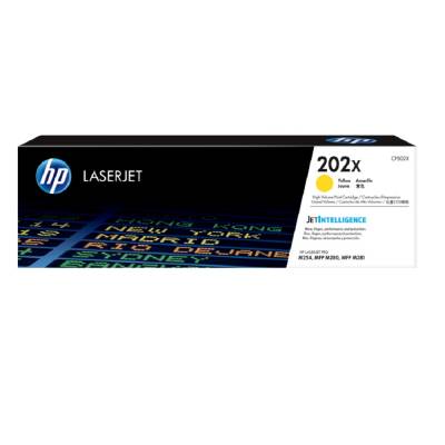 Imagen de HP 202X amarillo original (CF502X)