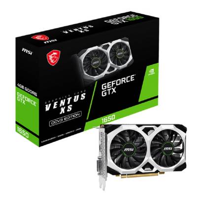 MSI GEFORCE GTX 1650 4GB D6 VENTUS XS OCV3