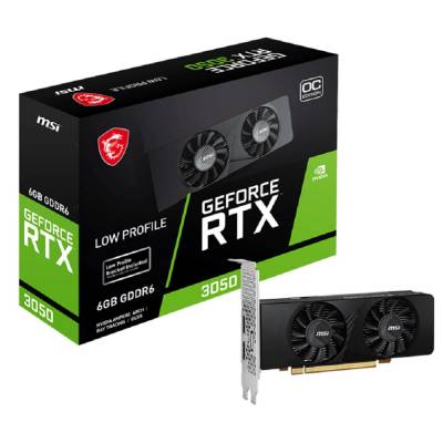 MSI GEFORCE RTX3050 LP 6G OC 912-V812-023