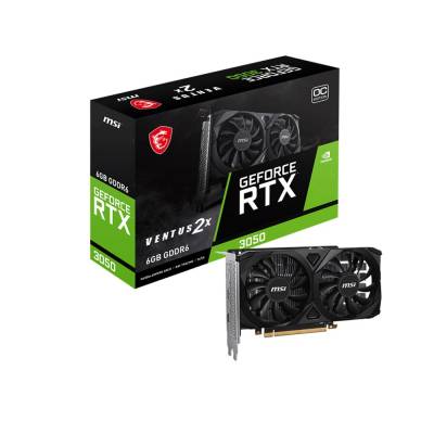 Imagen de MSI GEFORCE RTX3050 VENTUS 2X 6G OC