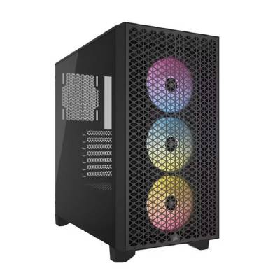 CORSAIR GABINETE 3000D RGB BK-DS