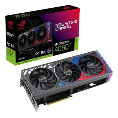 ASUS GEFORCE RTX4060TI OC ROG-STRIX-RTX4060TI-O8G-GAMING