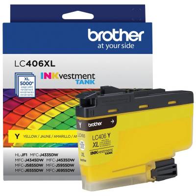 Imagen de BROTHER TINTA LC406XL YELLOW