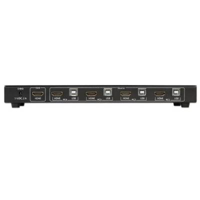 ANBYTE KVM HDMI USB 4 PORT