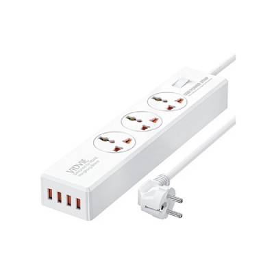 VIDVIE ZAPATILLA 4 USB 3 TOMAS 1.8M