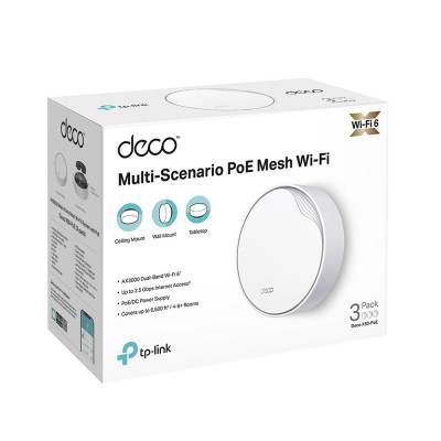 TP-LINK ACCES POINT DECO X50 POE 3-PACK AX3000