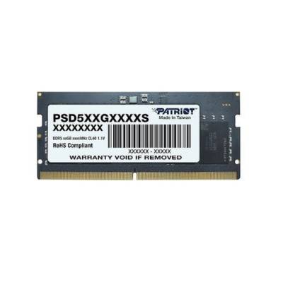 Imagen de PATRIOT MEMORIA SODIMM 8GB 5600 PSD58G560041S