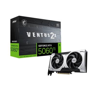 Imagen de MSI GEFORCE RTX 5060 TI 8GB VENTUS 2X OC PLUS 912-V536-024
