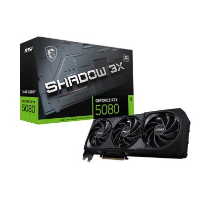 MSI GEFORCE RTX 5080 16G SHADOW 3X OC 16GB 912-V531-031