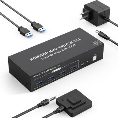 Imagen de GENERICO KVM SWITCH 2 HDMI 8K USB