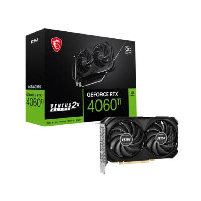 MSI GEFORCE RTX 4060 TI VENTUS 2X BLACK 8G